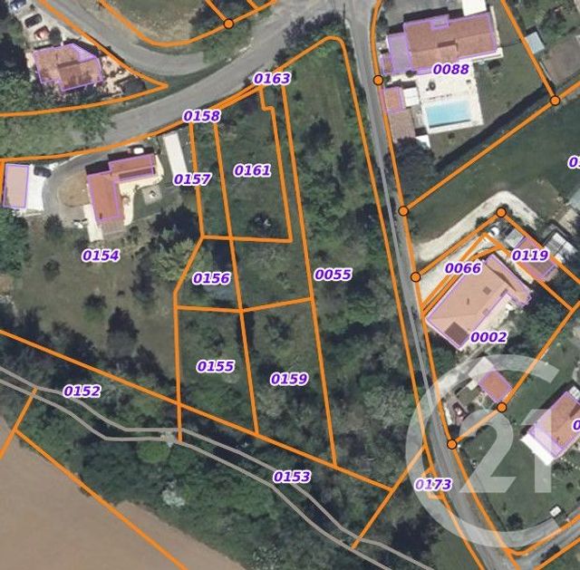 terrain à vendre - 2714.0 m2 - LE PASSAGE - 47 - AQUITAINE - Century 21 Bastien Gonzalez